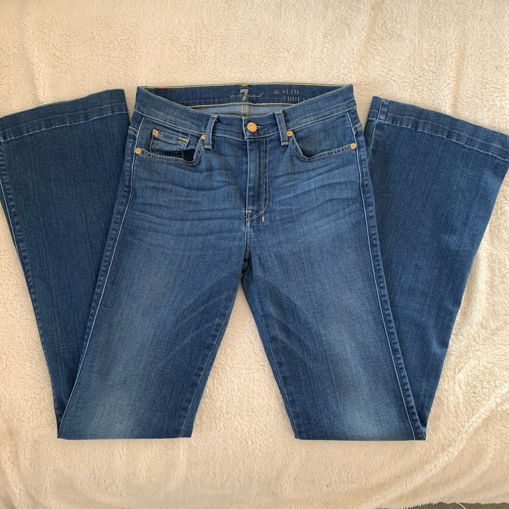 7 for all mankind the SLIM TROUSER Size 28